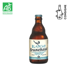 Bière blanche Brunhaut BIO consignée