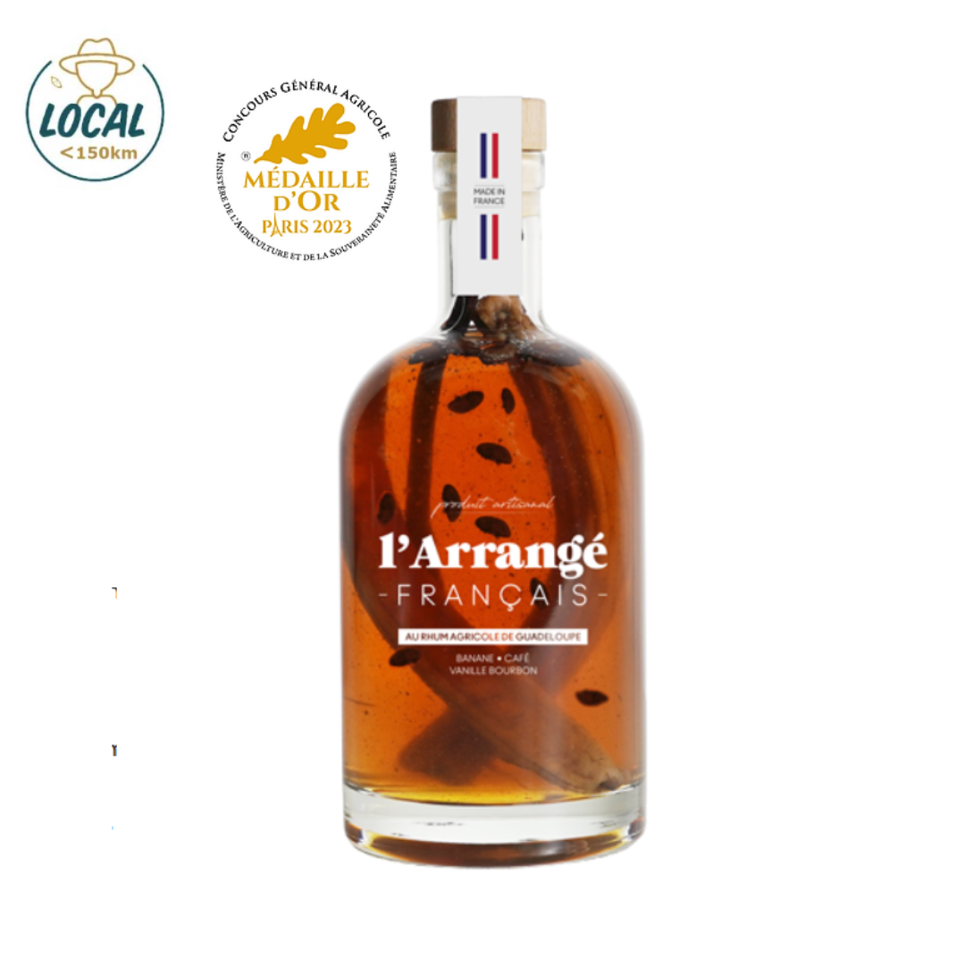 Rhum arrangé Café Vanille Bourbon – 70cl