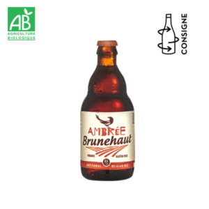 Bière ambrée Brunhaut BIO consignée