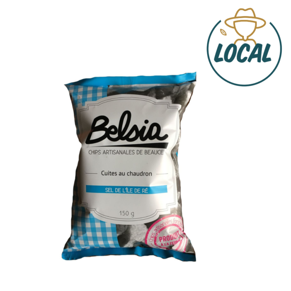 Chips Artisanales au Sel de l’île de Ré Belsia Versailles