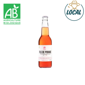 cidre rosé bio fils de pomme versailles Sevres 33 cl