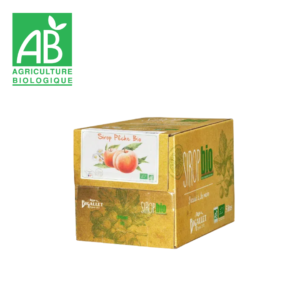 sirop peche bio vrac bigallet versailles sèvres