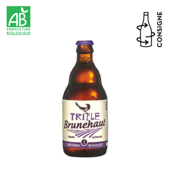 Bière triple Brunhaut BIO consignée