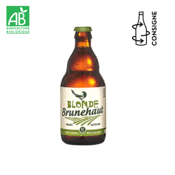 Bière blonde Brunhaut BIO consignée