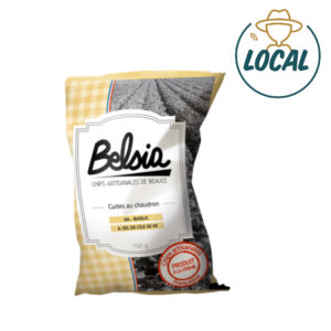 Chips artisanales à l'ail et basilic Belsia Versailles