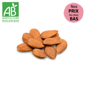 Amandes décortiqués bio