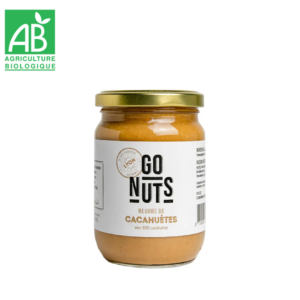 Beurre de cacahuète 270g Go nuts