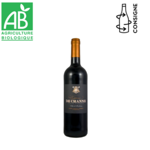 CH DE CRANNE COTE DE BX BIO 60 CABERNET 40 MER