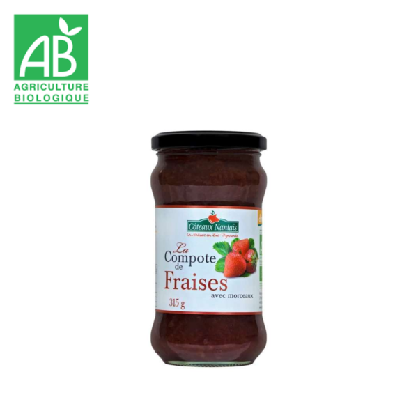 Compote fraise 315g