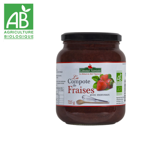 Compote fraise Coteaux Nantais