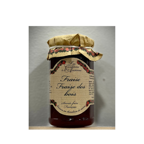 Confiture fraise des bois non bio