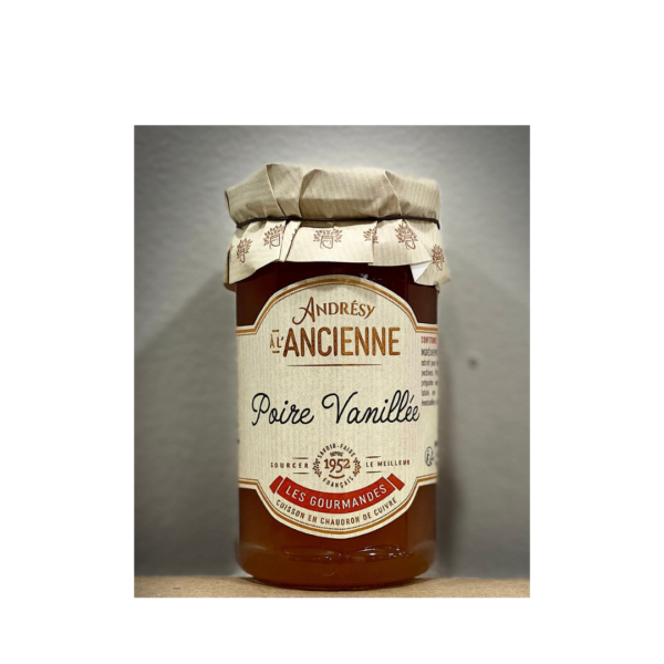Confiture poire vanille non bio