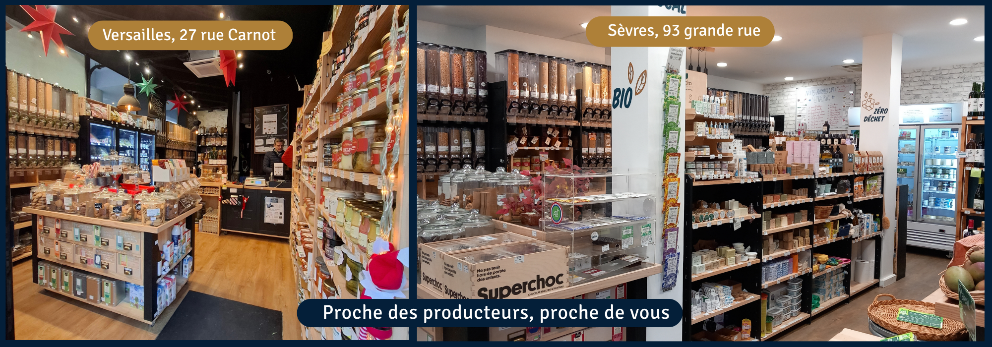 Épicerie des producteurs Versailles Sèvres ferme