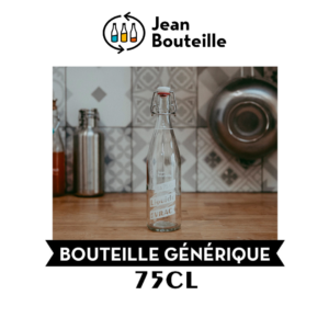 bouteille verre 75cl jean bouteille