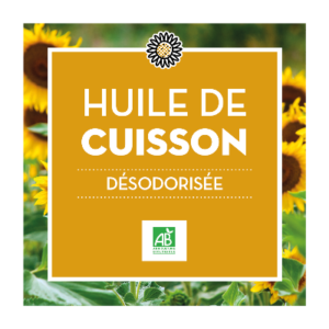 Huile de Cuisson Tournesol Désodorisée - Bio