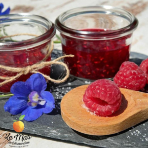 Confiture framboise vrac Mas Armandine