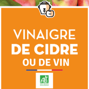 vinaigre vin ou vinaigre cidre bio Vrac Versailles sèvres