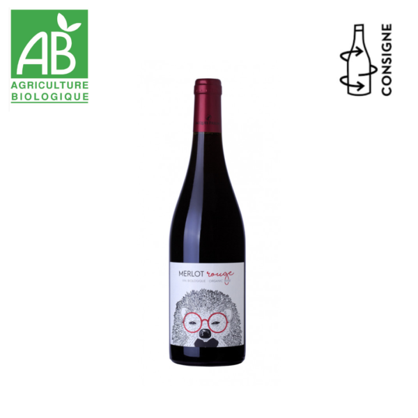 Rouge – merlot languedoc Herisson