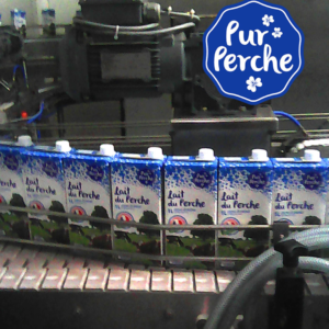 Lait demi écrémé UHT perche