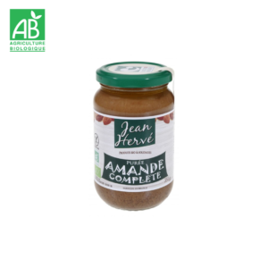 Purée amande complète bio jean hervé