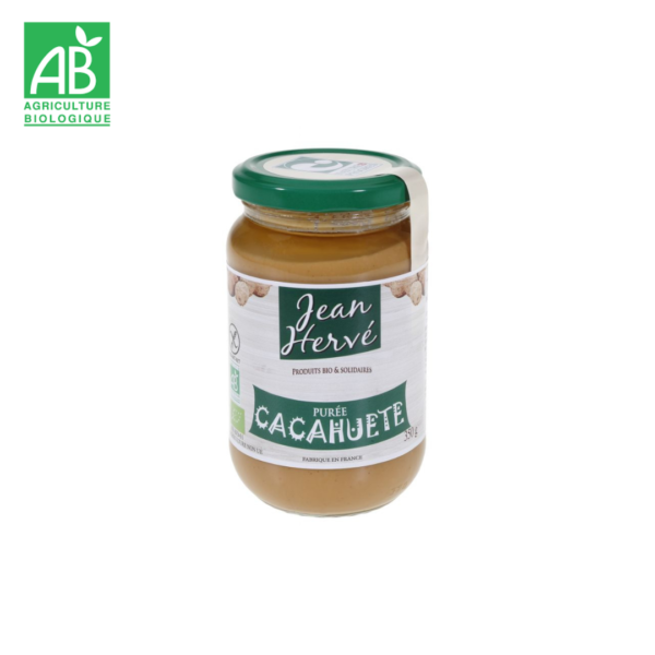 Purée cacahuète bio jean hervé