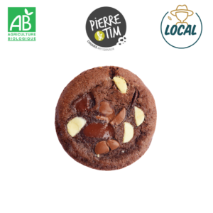 cookie 3 chocolats pierre et tim bio