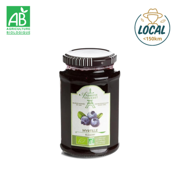 Confiture Myrtille Bio Andésy