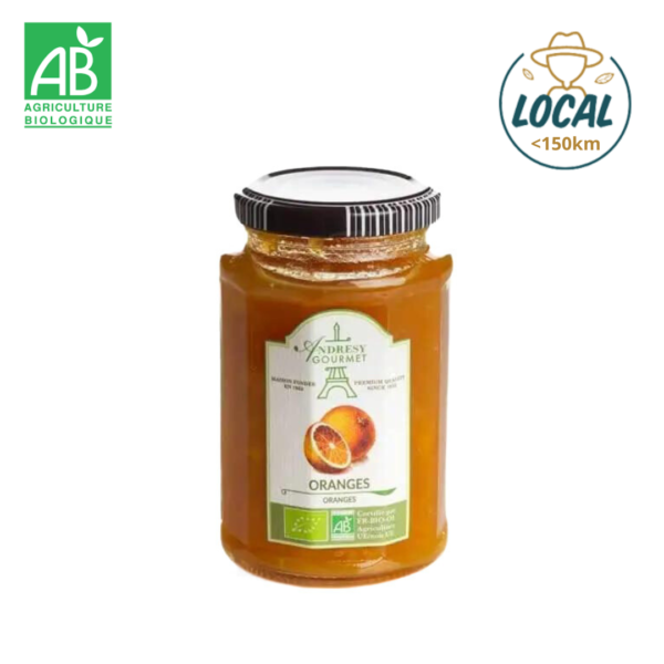 Confiture Orange Bio Andrésy