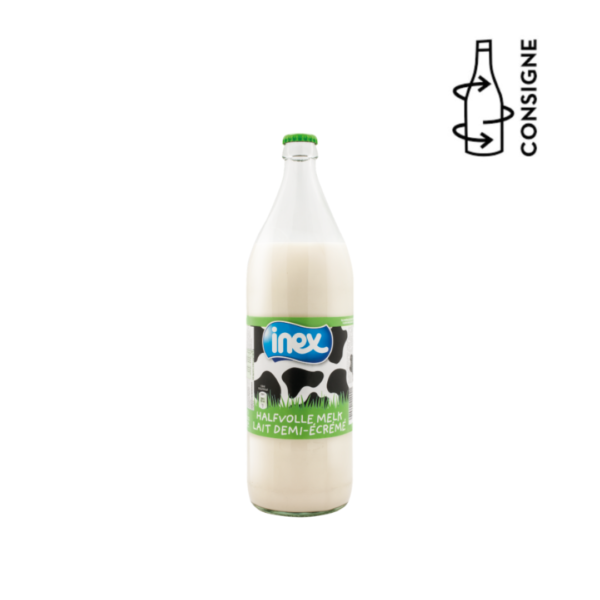 Lait demi-écrémé Consigné Inex