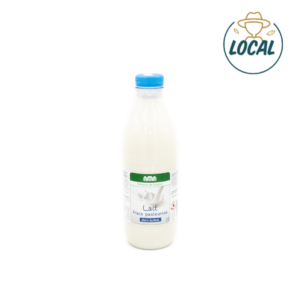 lait frais demi-écrémé pasteurisé ferme grignon