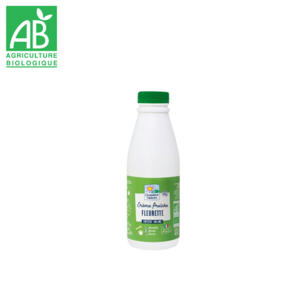 crème fraîche fleurette bio