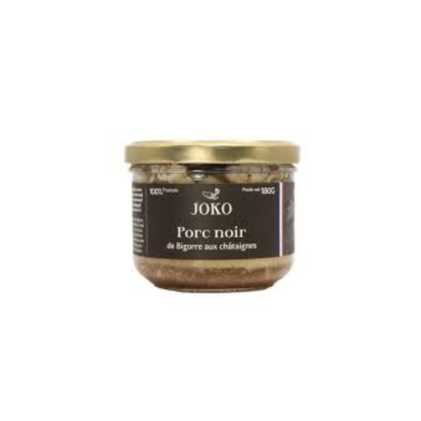 Terrine porc noir chataigne