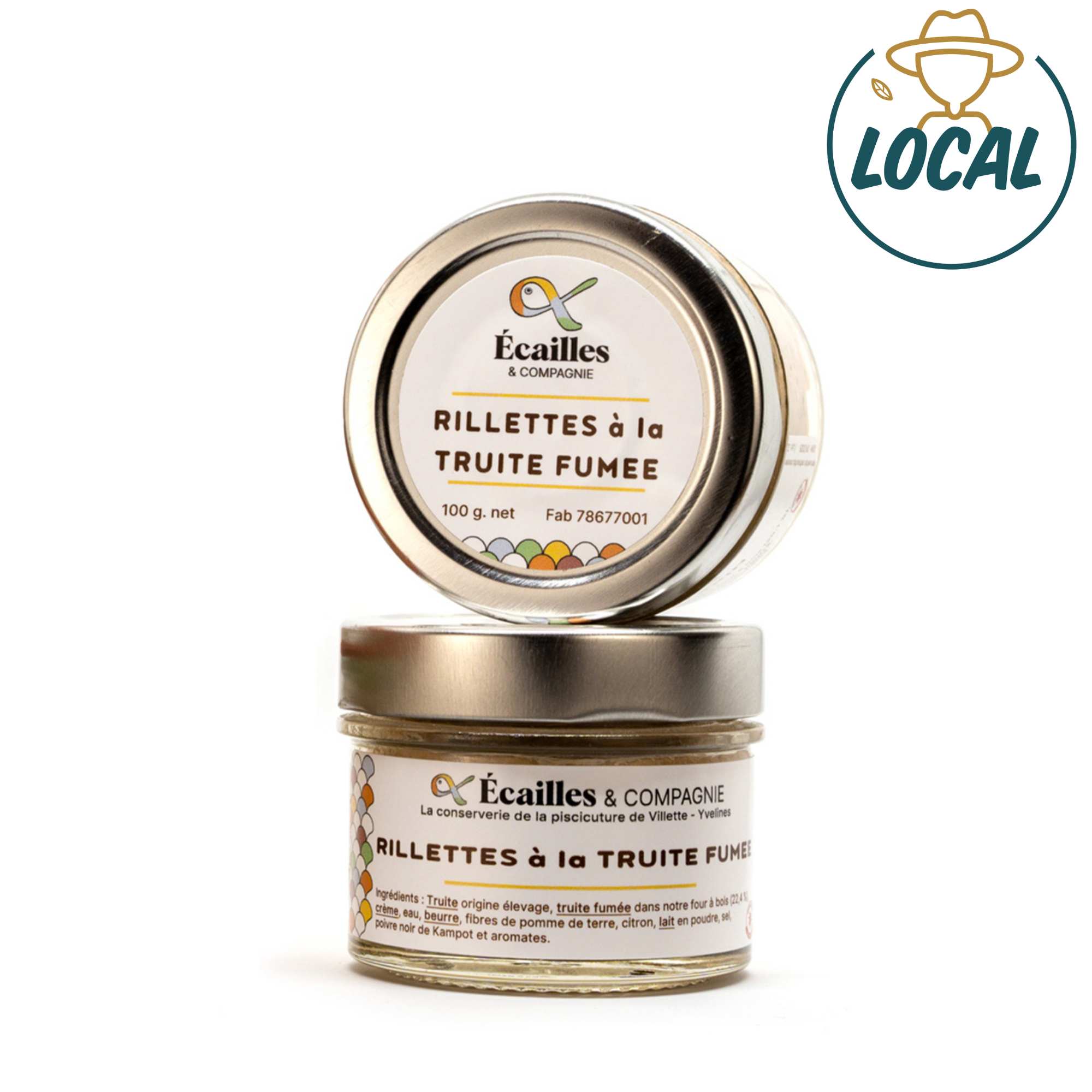 rillettes truite fumée écailles et compagnie versailles sèvres produits locaux