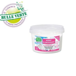 agent blanchissant bulle verte