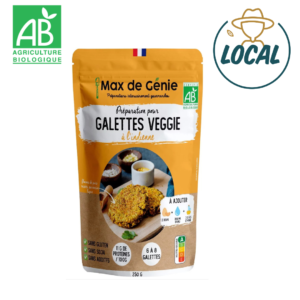 Préparation pour Galettes Veggie à l’Indienne Max Génie