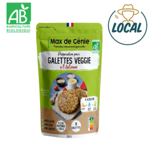 Préparation pour Galettes Veggie à l’italienne Max Génie