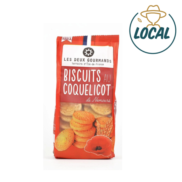 Biscuits au Coquelicot de Nemours Les 2 gourmands Versailles