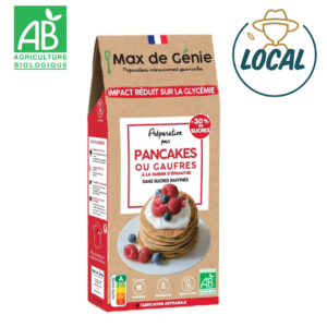 Préparation pour pancakes à la farine d’épeautre MAx de génie