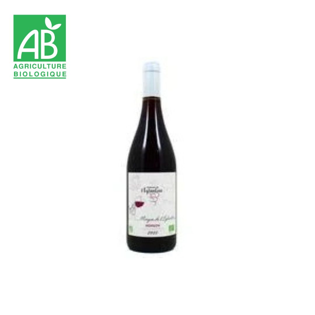 Vin rouge bio Morgon Domaine de l'Eglantine AOP